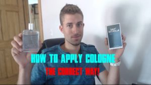 how to apply cologne cordless